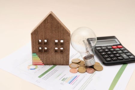 Home, Light Bulb, Calculator