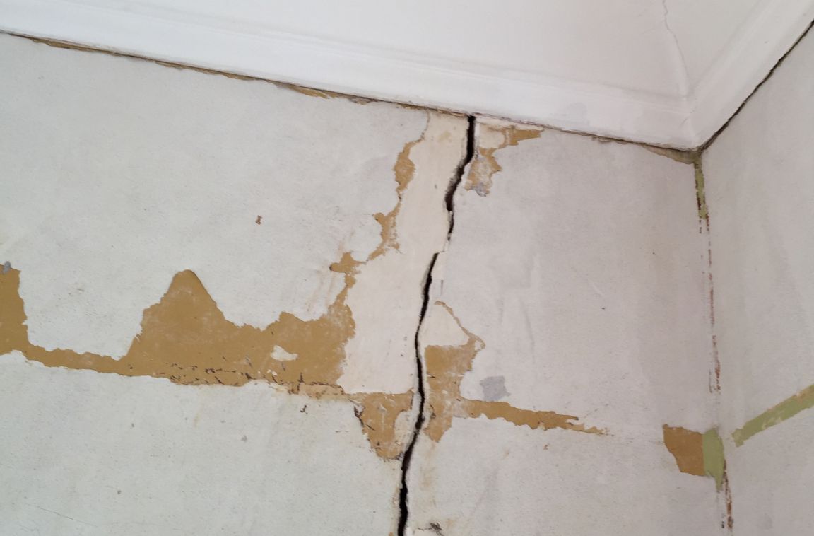what causes cracked drywall (1) cracked drywall near a home's ceiling